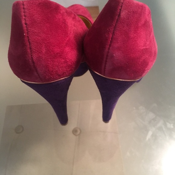 CHARLES DAVID SUEDE SHOES - Picture 2 of 4